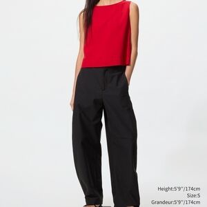 Women's Wide Leg Barrel Pant Uniqlo